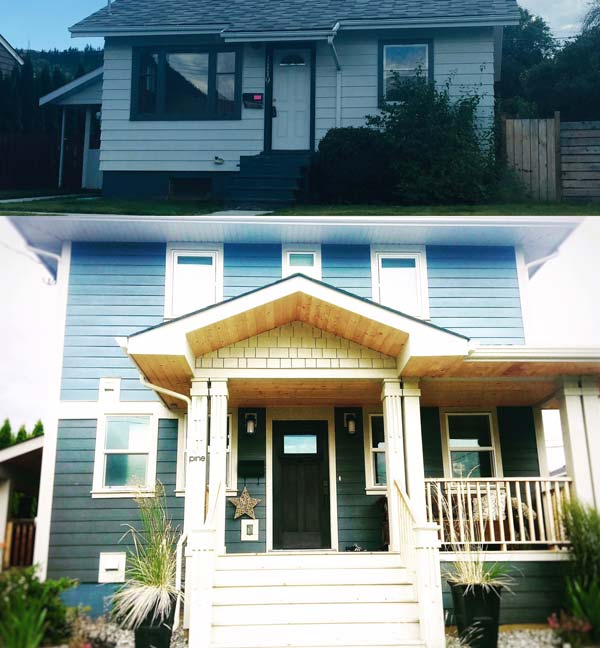 Before & After Home Remodeling Kimberley BC
